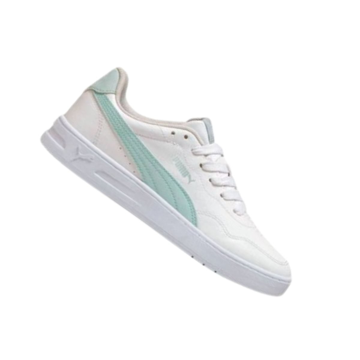 Tênis Casual Feminino Puma Court Lally Bdp Branco Branco 6