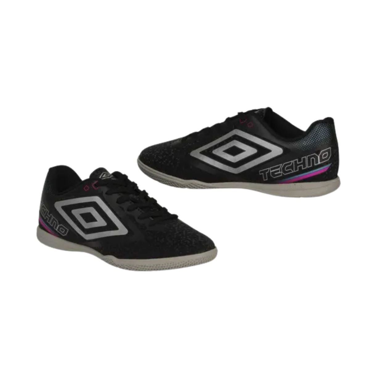 Chuteira Indoor Masculino Umbro Techno Ii Preto Preto 4