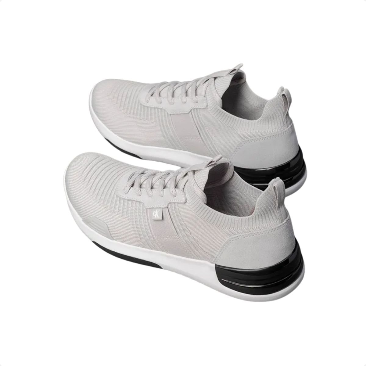 Sapatênis Masculino Calvin Klein Air Knitt Cinza Cinza 3
