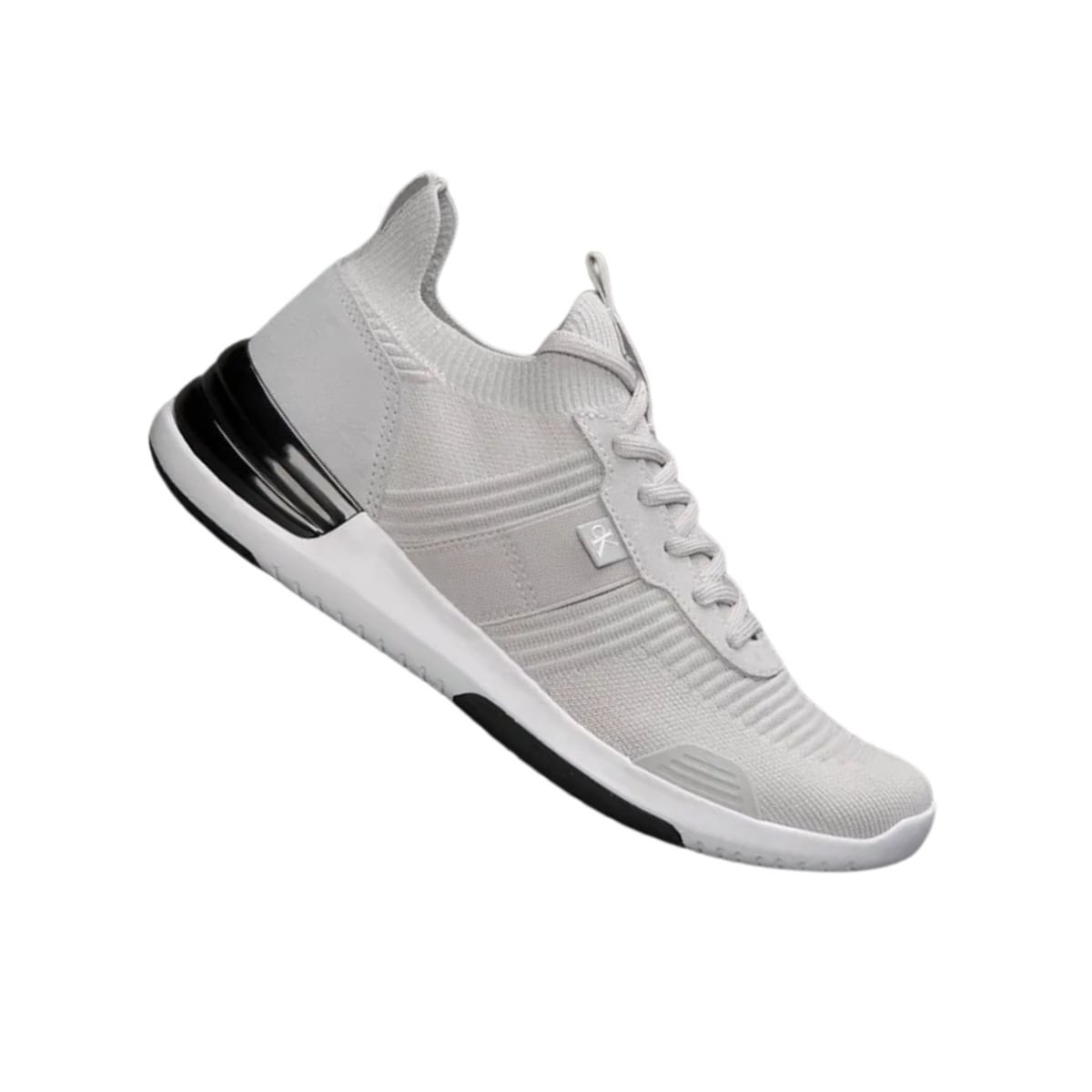 Sapatênis Masculino Calvin Klein Air Knitt Cinza Cinza 7