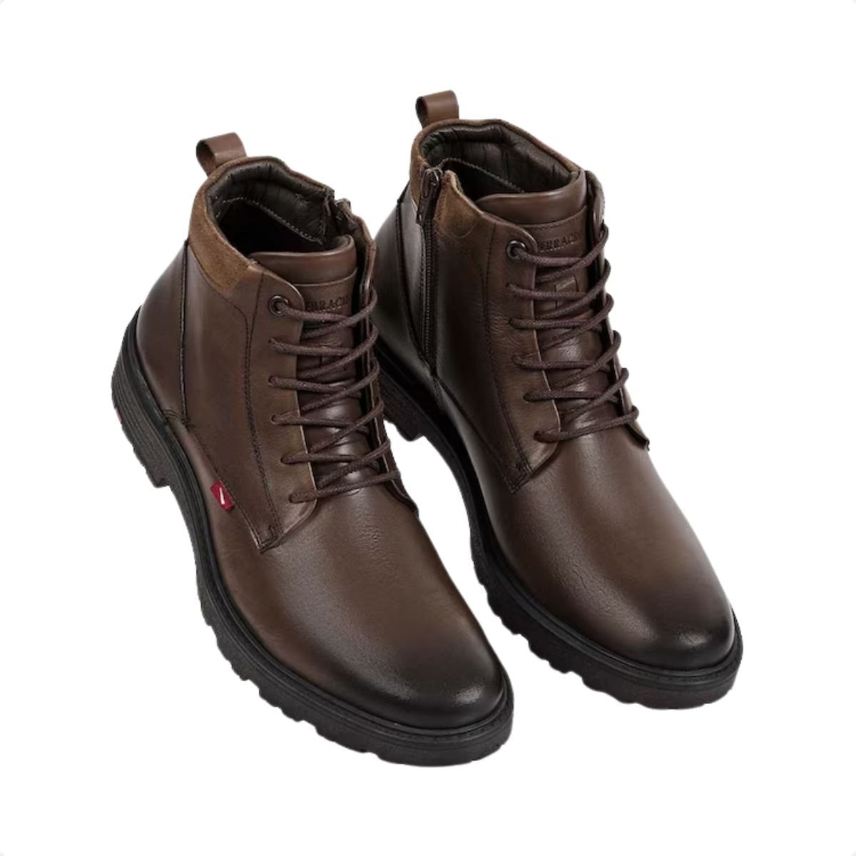 Bota Masculina Coturno Ferracini Marrom Marrom 2