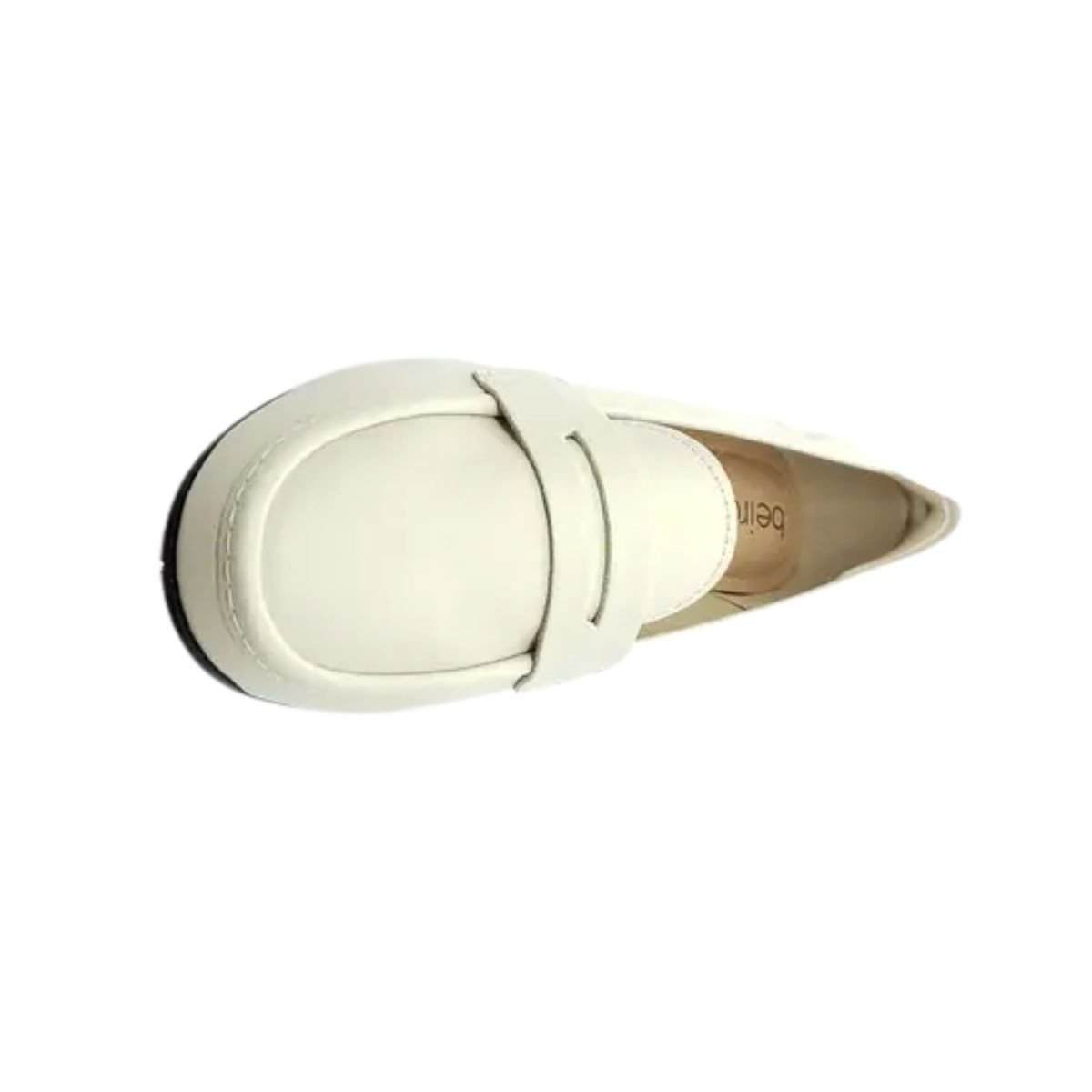 Sapato Feminino Mocassim Beira Rio Branco Off Off White 6