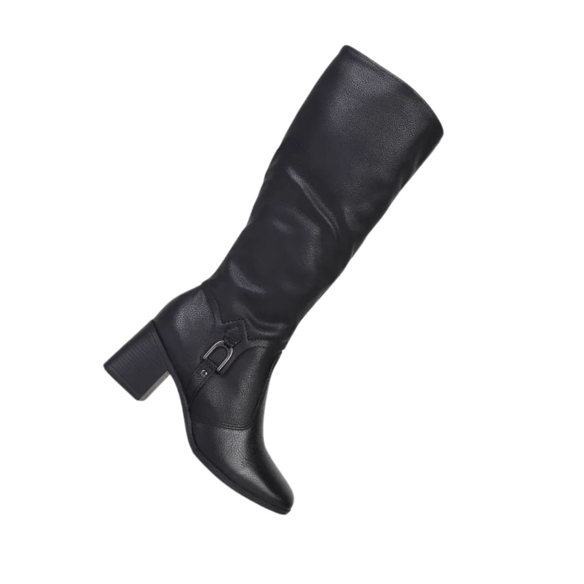 Bota Feminina Montaria Bottero Em Couro Preta Preto 6