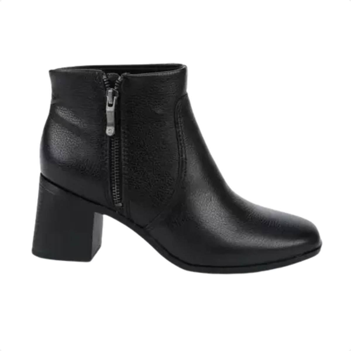 Bota Feminina Cano Baixo Bottero Ravena Preta Preto 3