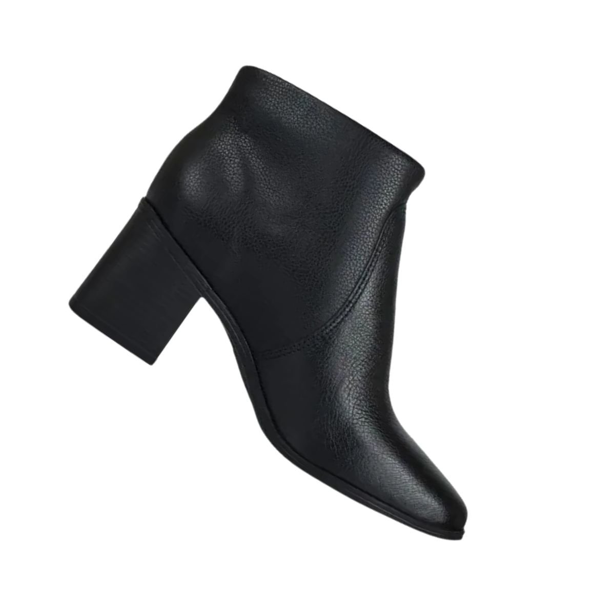 Bota Feminina Cano Baixo Bottero Ravena Preta Preto 7