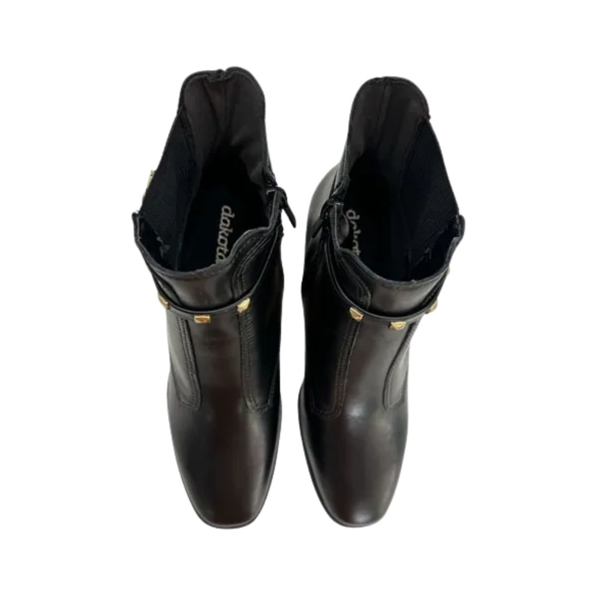 Bota Feminina Cano Baixo Vieri Dakota Preta Preto 6