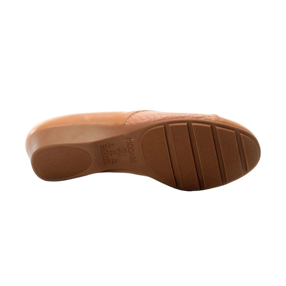 Sapato Feminino Anabela Modare Joanete Marrom Marrom 4