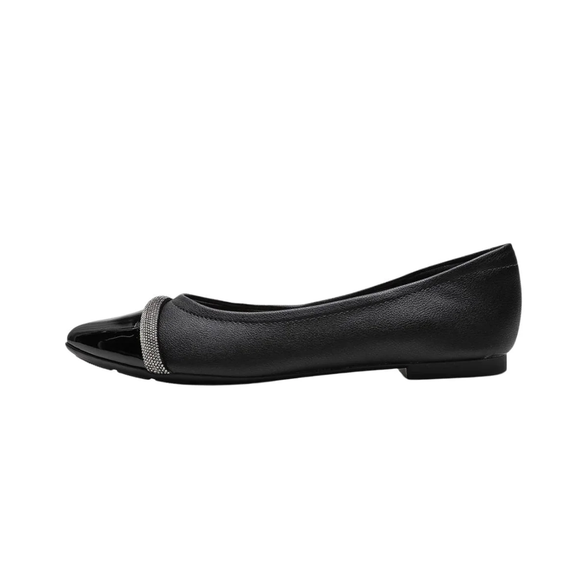 Sapatilha Feminina Bico Fino Modare Preta Preto 4