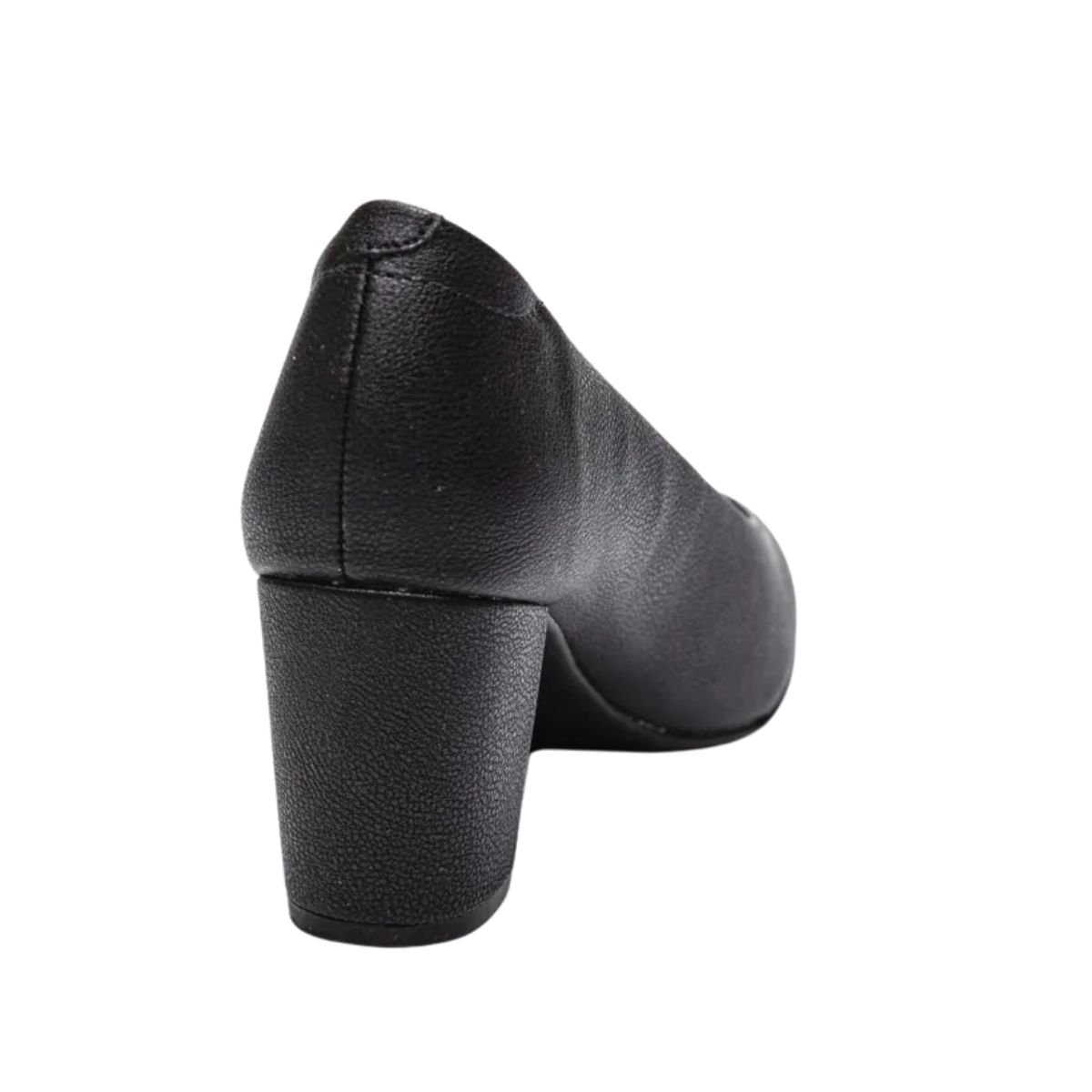Sapato Feminino Salto Alto Grosso Modare Preto Preto 4