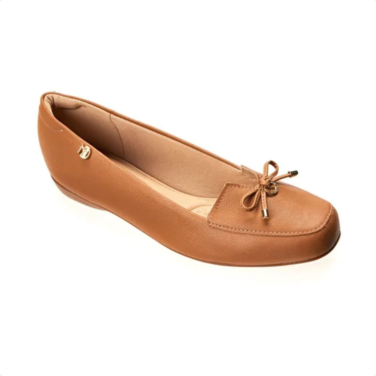 Sapatilha Feminina Bico Quadrado Modare Marrom Marrom 2