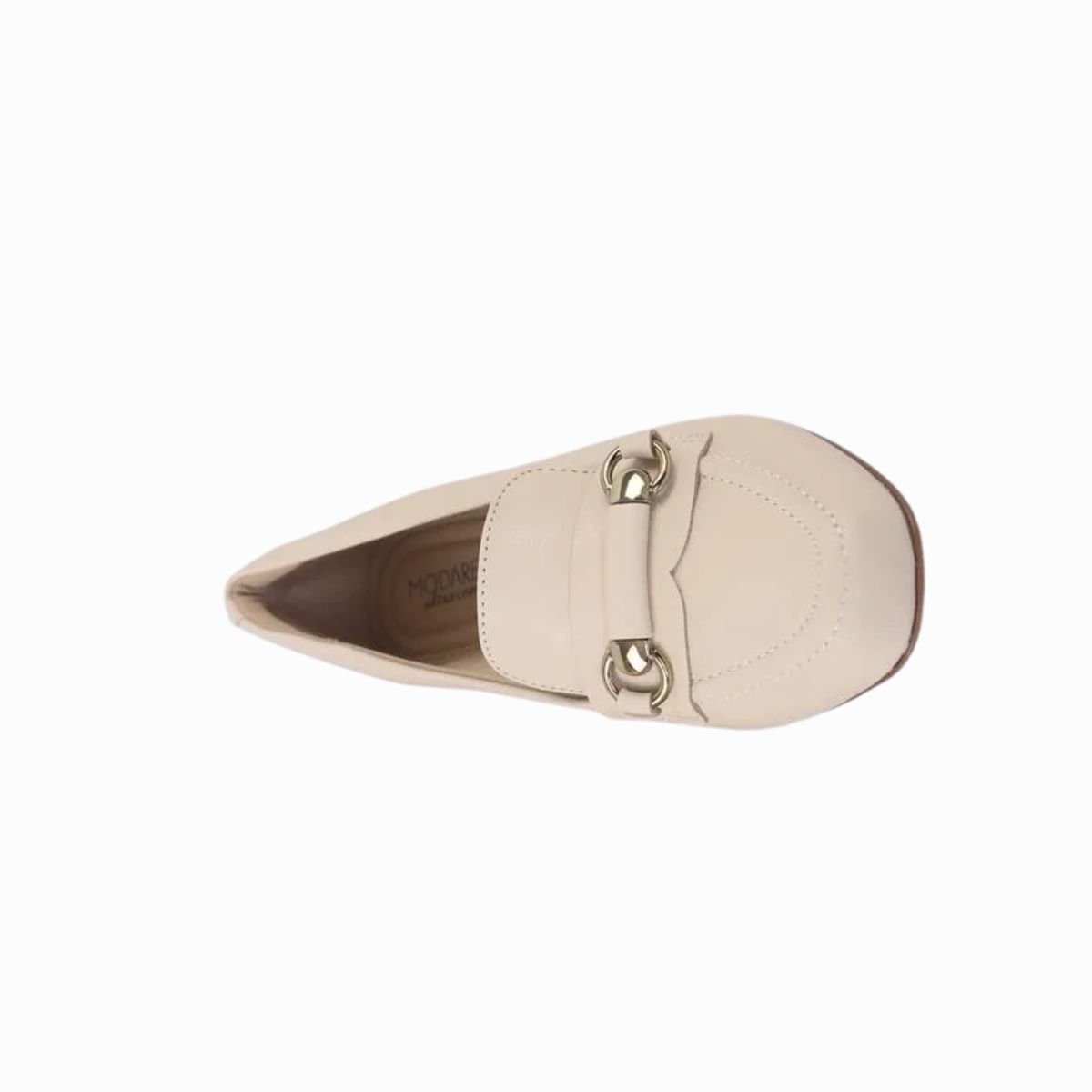 Sapatilha Feminina Bico Quadrado Modare Creme Creme 5