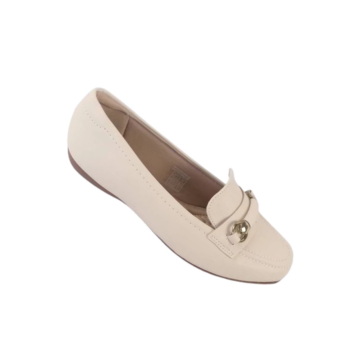 Sapatilha Feminina Bico Quadrado Modare Creme Creme 7