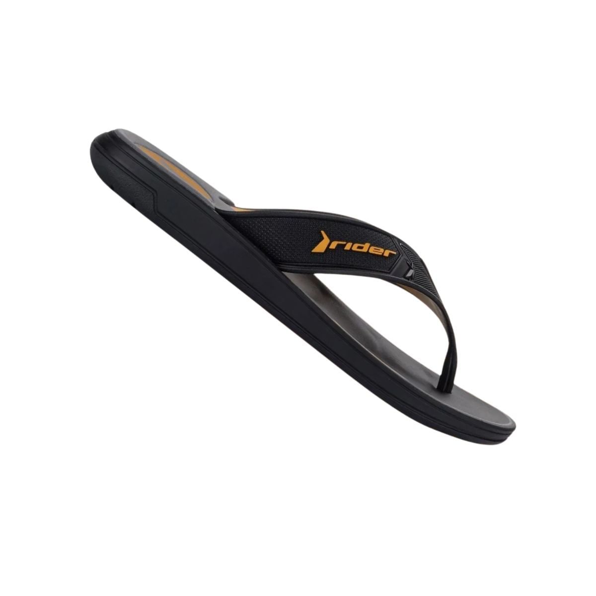 Chinelo Masculino Dedo Rider Start Iii Preto E Amarelo Preto/Amarelo 7