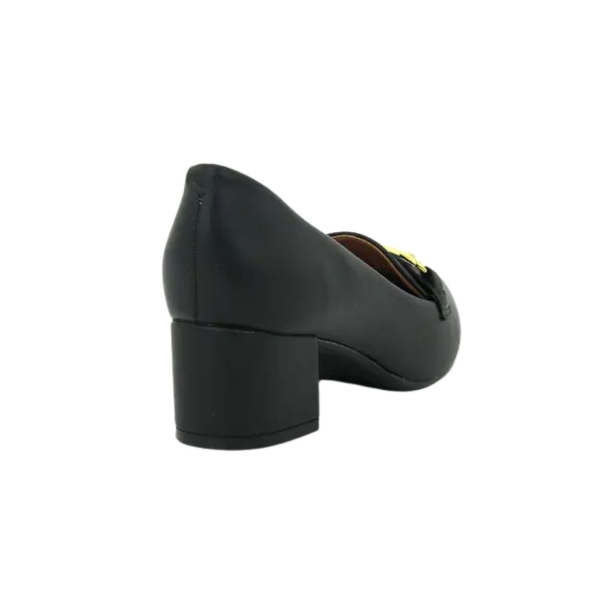 Sapato Feminino Salto Baixo Grosso Vizzano Preto Preto 4