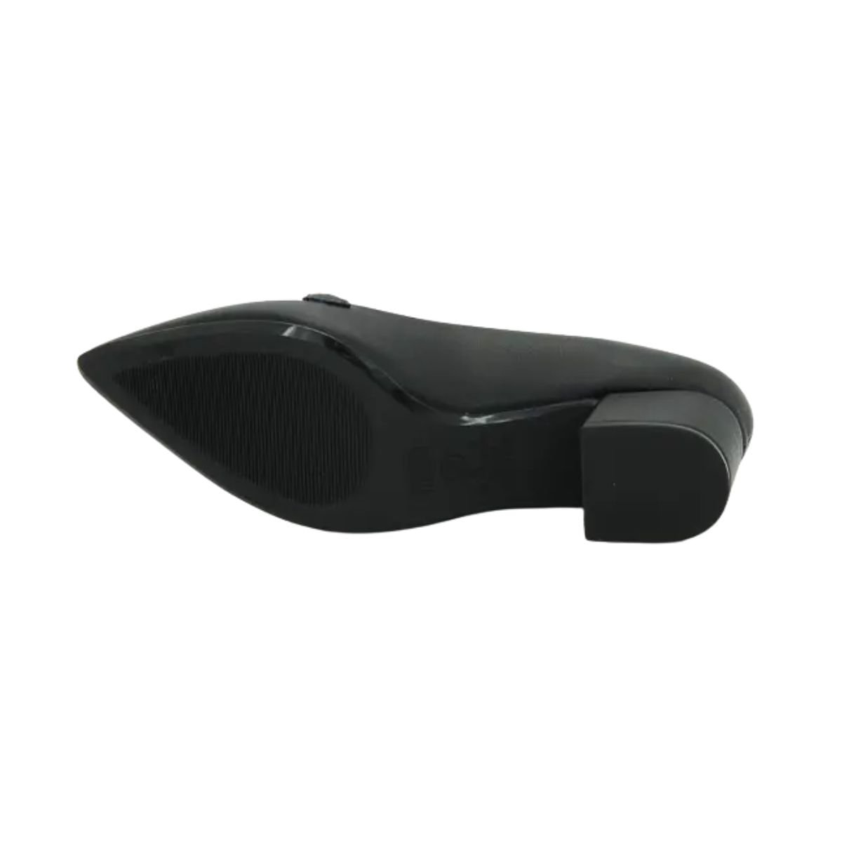 Sapato Feminino Salto Baixo Grosso Vizzano Preto Preto 2