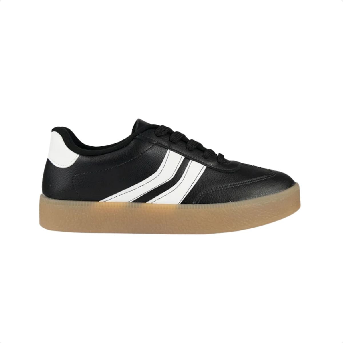 Tênis Moda Feminino Street Vizzano Preto Preto 1