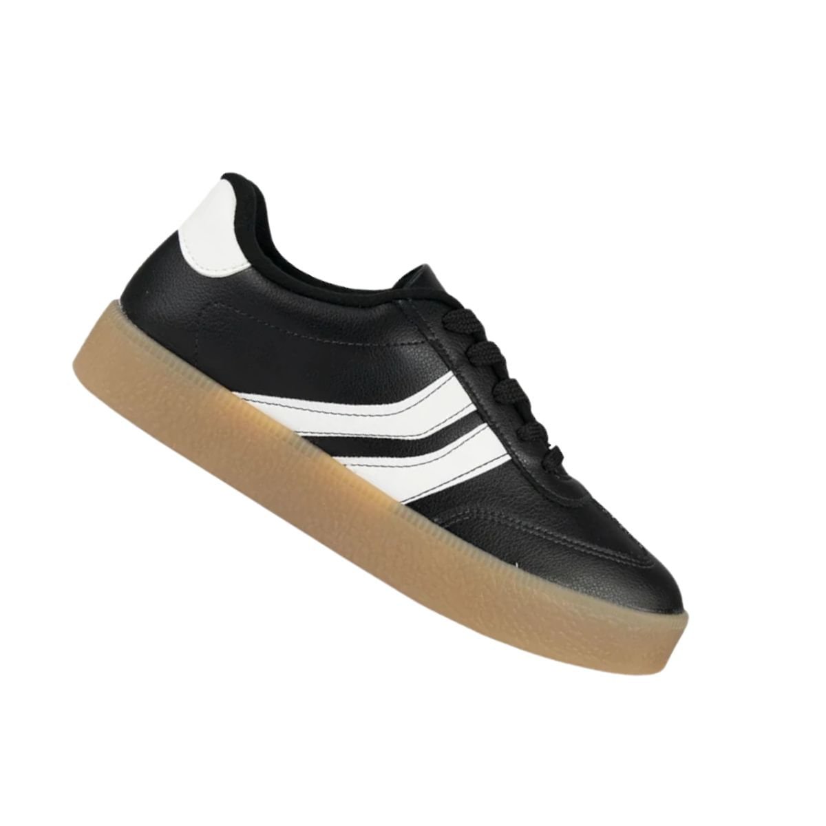Tênis Moda Feminino Street Vizzano Preto Preto 6