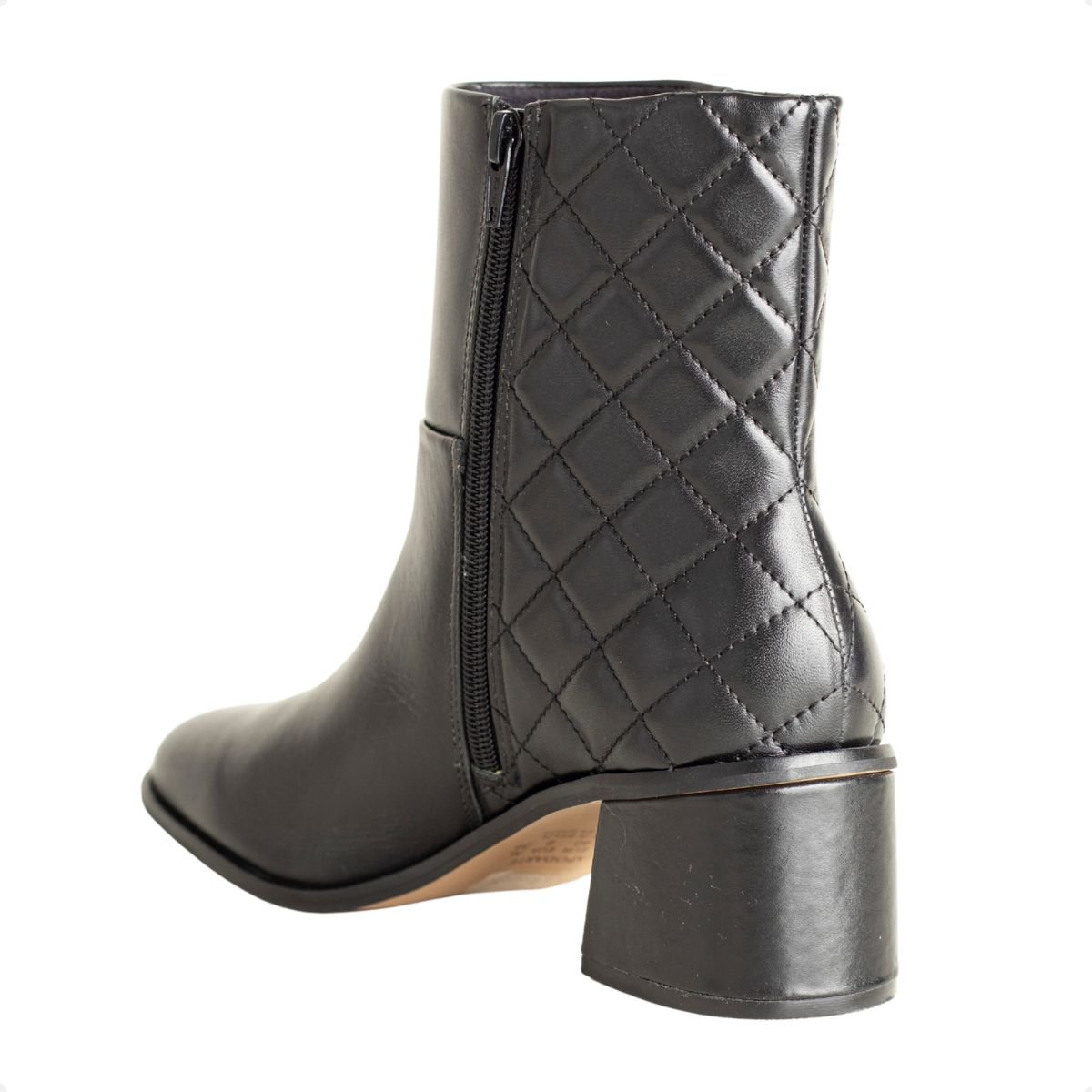 Bota Fem Cano Medio Capodarte Preto 4