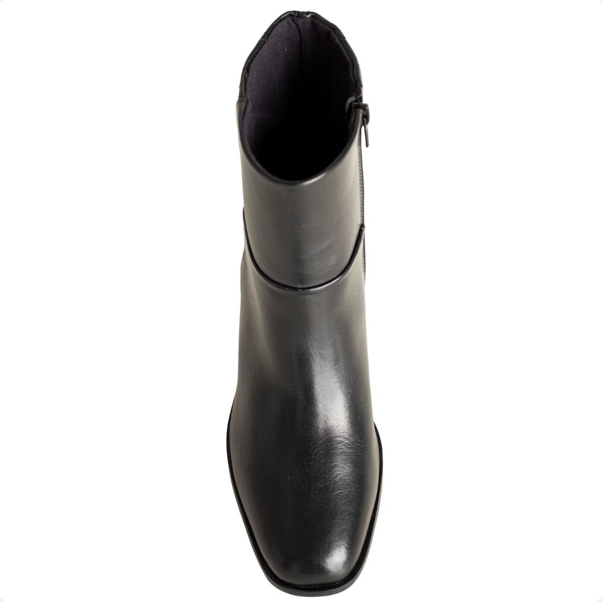Bota Fem Cano Medio Capodarte Preto 5