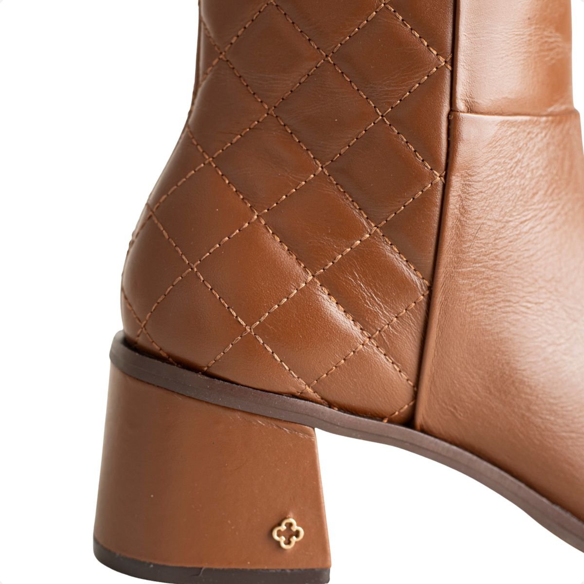 Bota Fem Cano Medio Capodarte Marrom 3