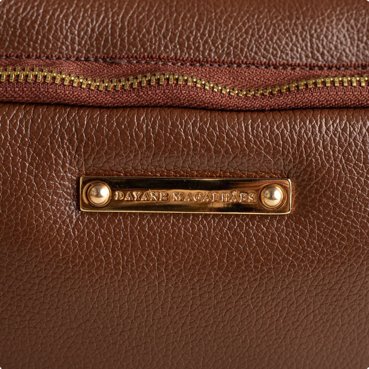 Bolsa Dm Liz Marrom Marrom 3