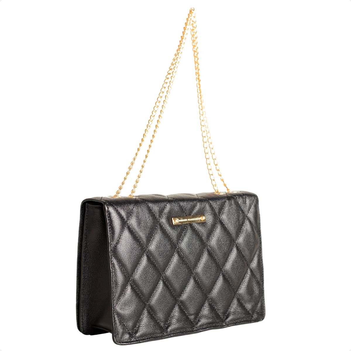 Bolsa Dm Ella Matelassê Preto 2