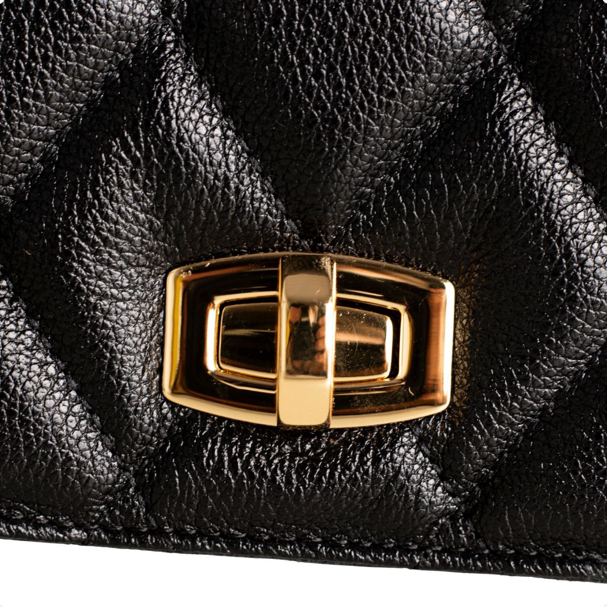 Bolsa Dm Ella Matelassê Preto 7