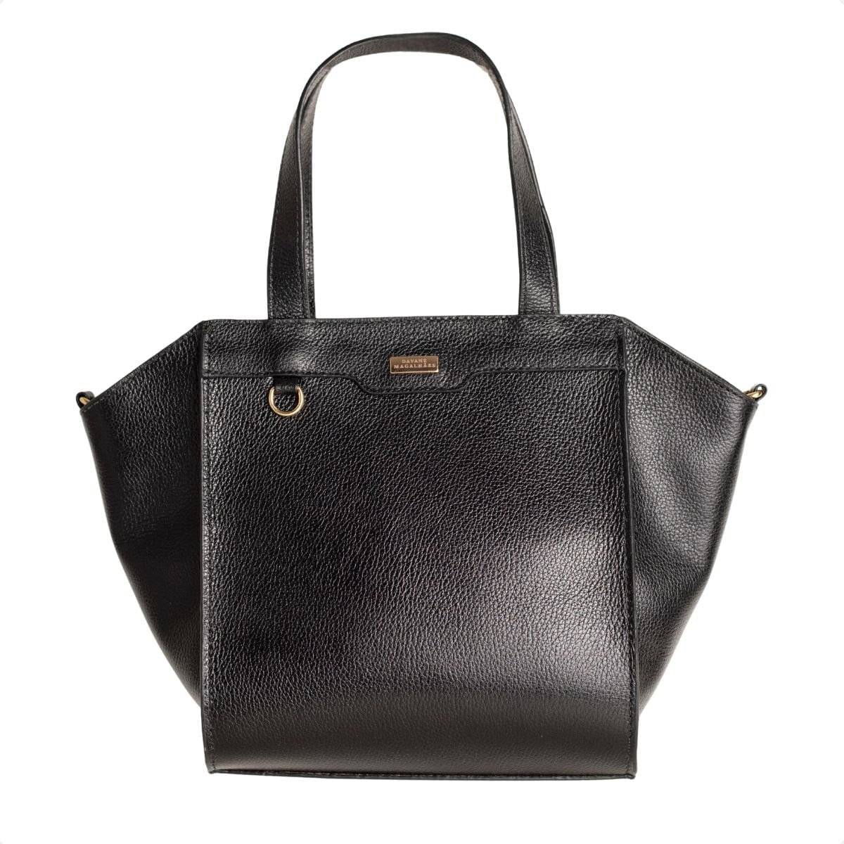 Bolsa Casual Preta Texturizada Dm Obsession Preto 1