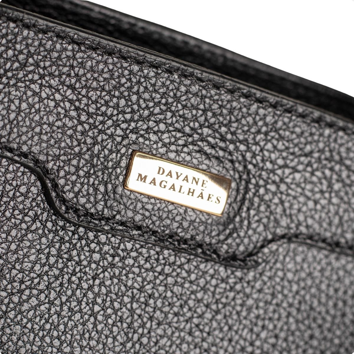 Bolsa Casual Preta Texturizada Dm Obsession Preto 3