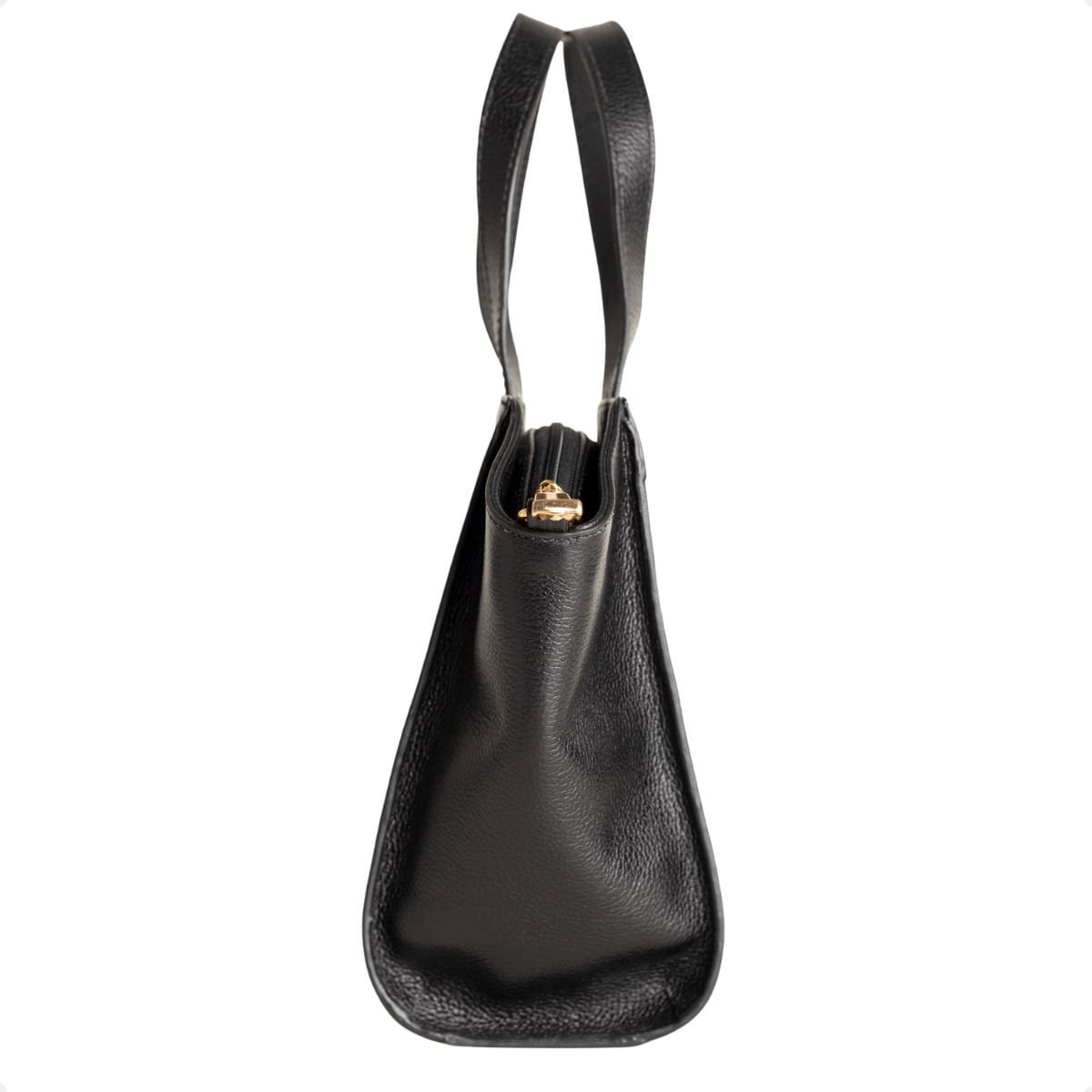 Bolsa Casual Preta Texturizada Dm Obsession Preto 5