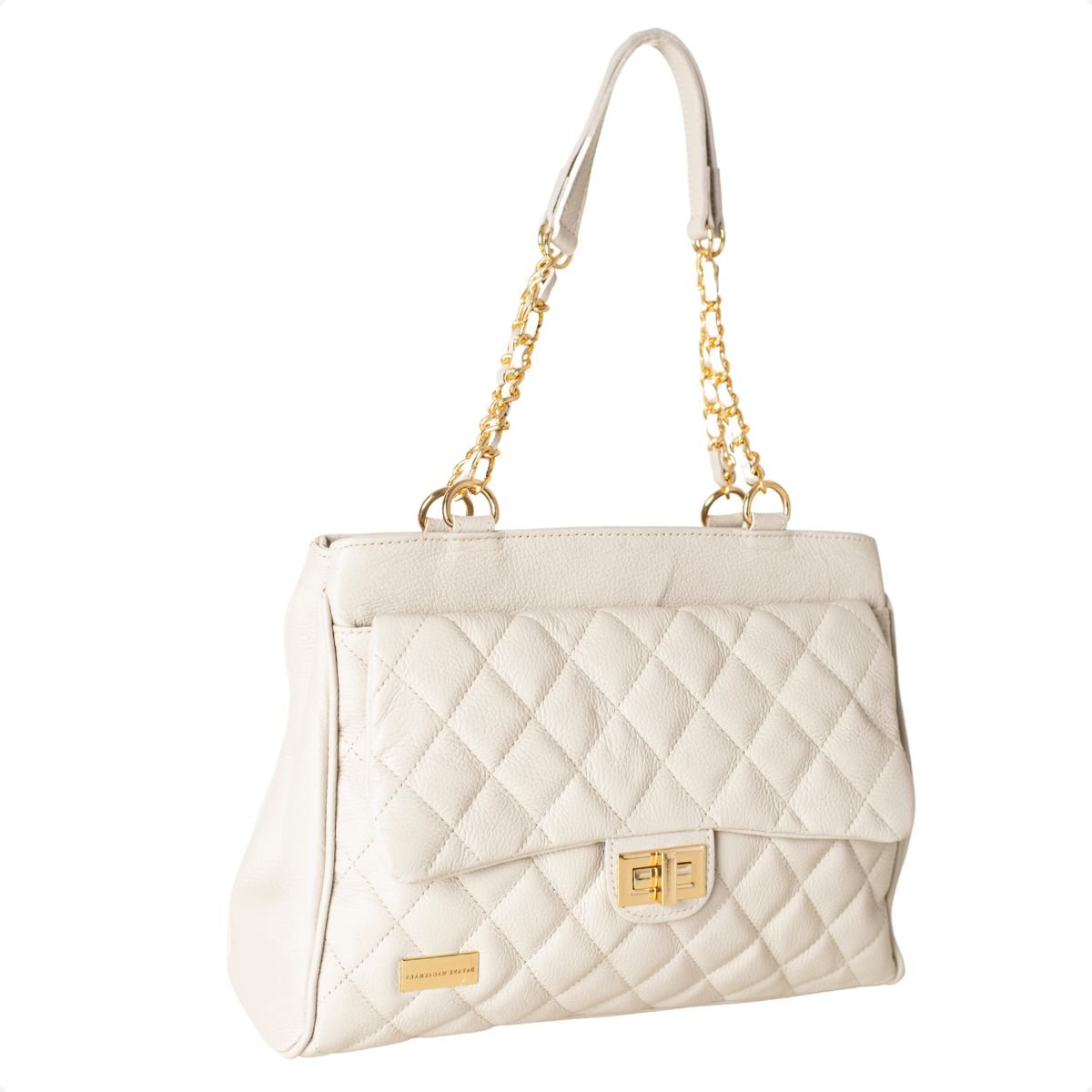 Bolsa Matelassê Off-White Alça Corrente Dm Obsession Off White 2