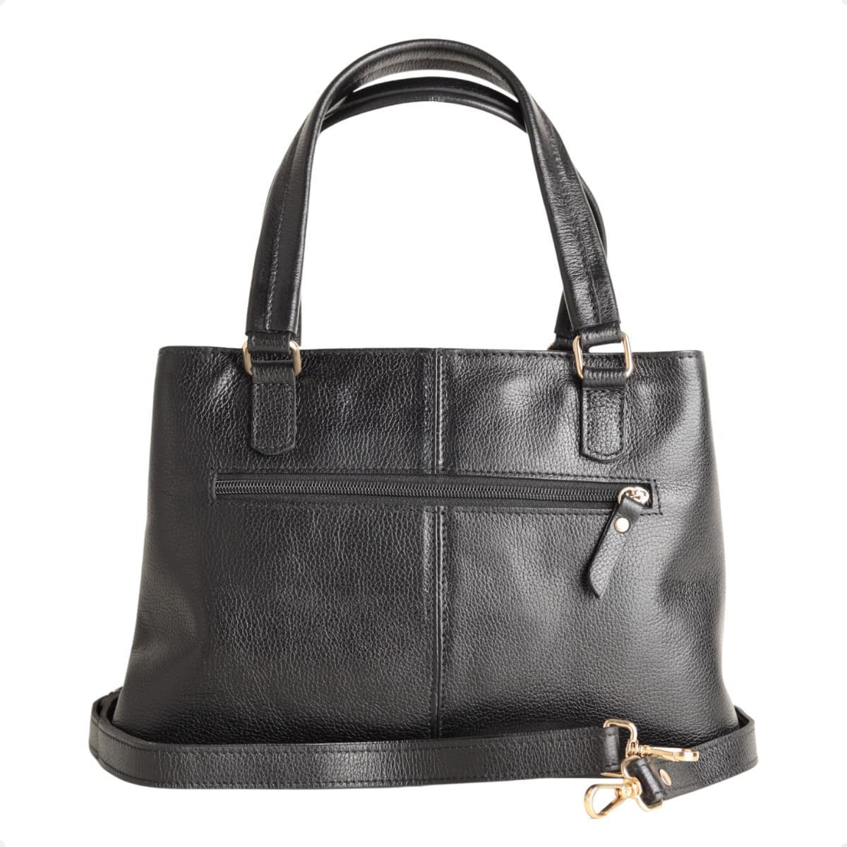 Bolsa Estruturada Preta Dm Obsession Preto 5