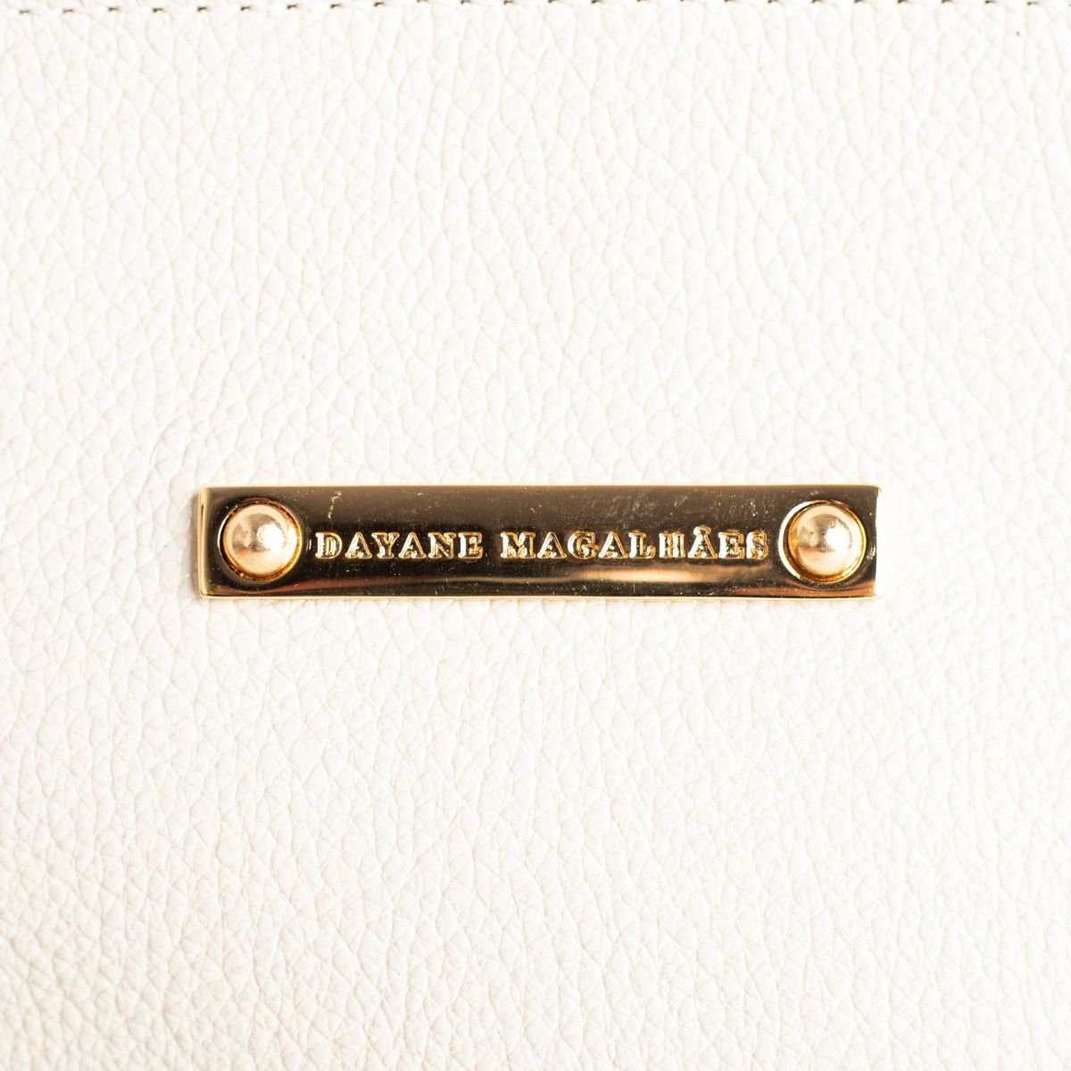 Bolsa Florença Bicolor Dm Off-White Com Caramelo Off White/Caramelo 3