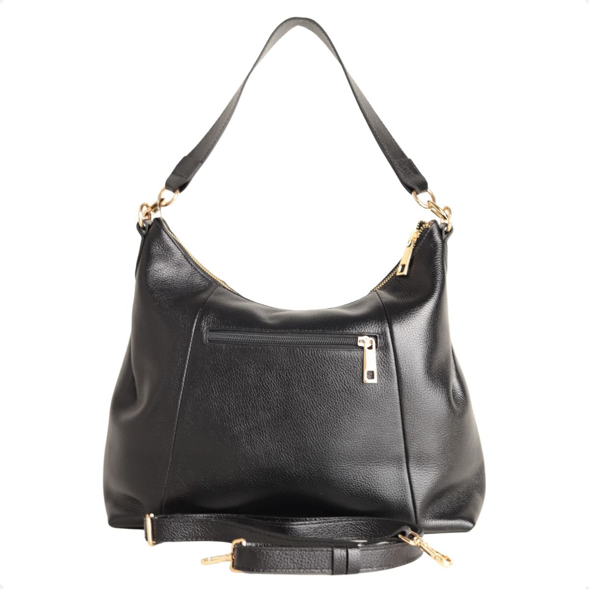 Bolsa Dm Siena Casual Preta Preto 5