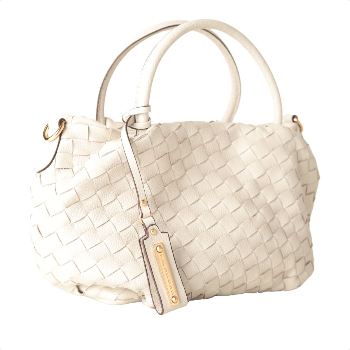 Bolsa Capri Trançada Dm Off-White Off White 2