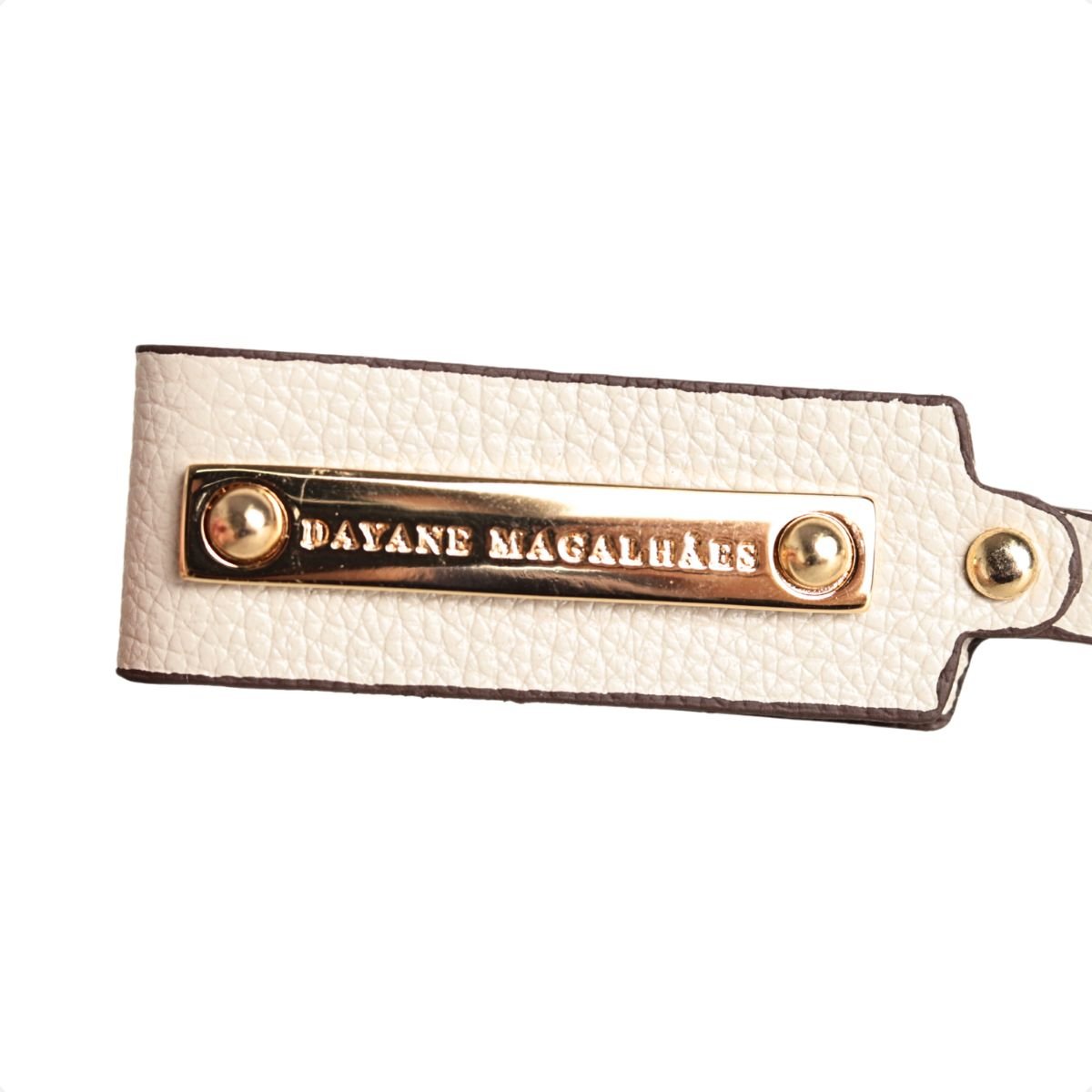 Bolsa Capri Trançada Dm Off-White Off White 3