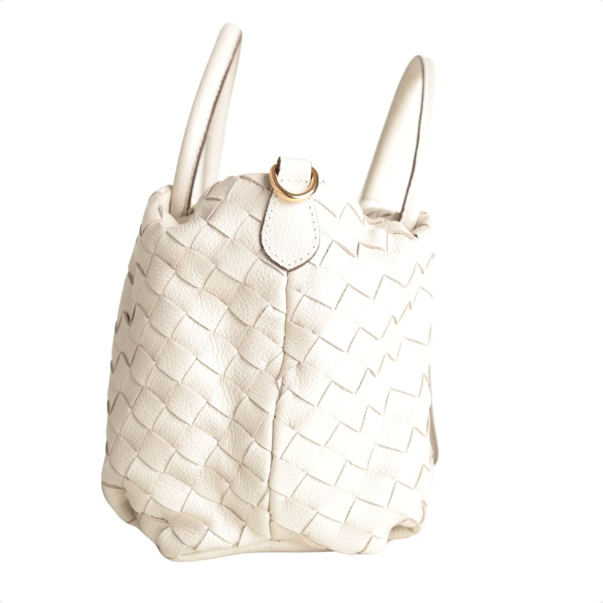 Bolsa Capri Trançada Dm Off-White Off White 4