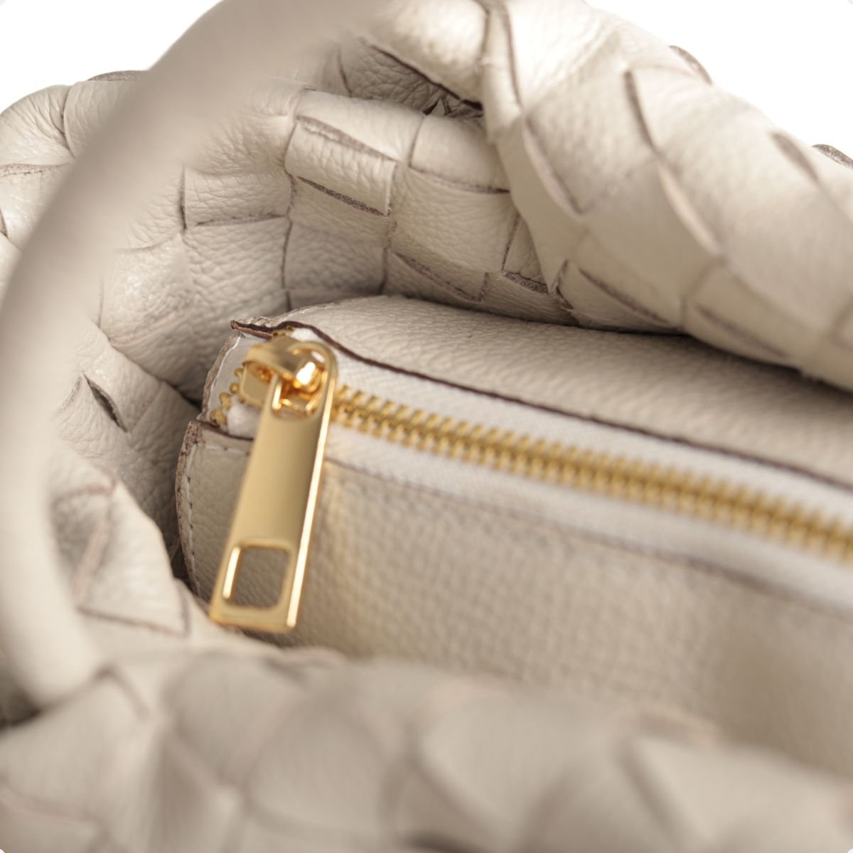 Bolsa Capri Trançada Dm Off-White Off White 7