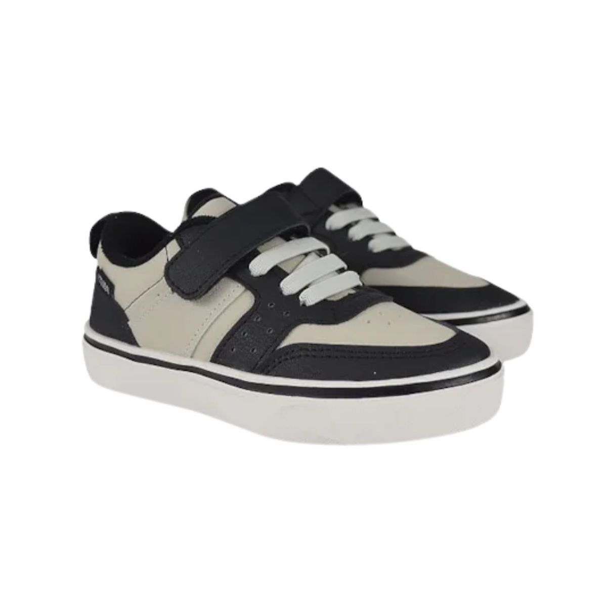 Tênis Casual Infantil Klin Freestyle Cinza E Preto Preto 3