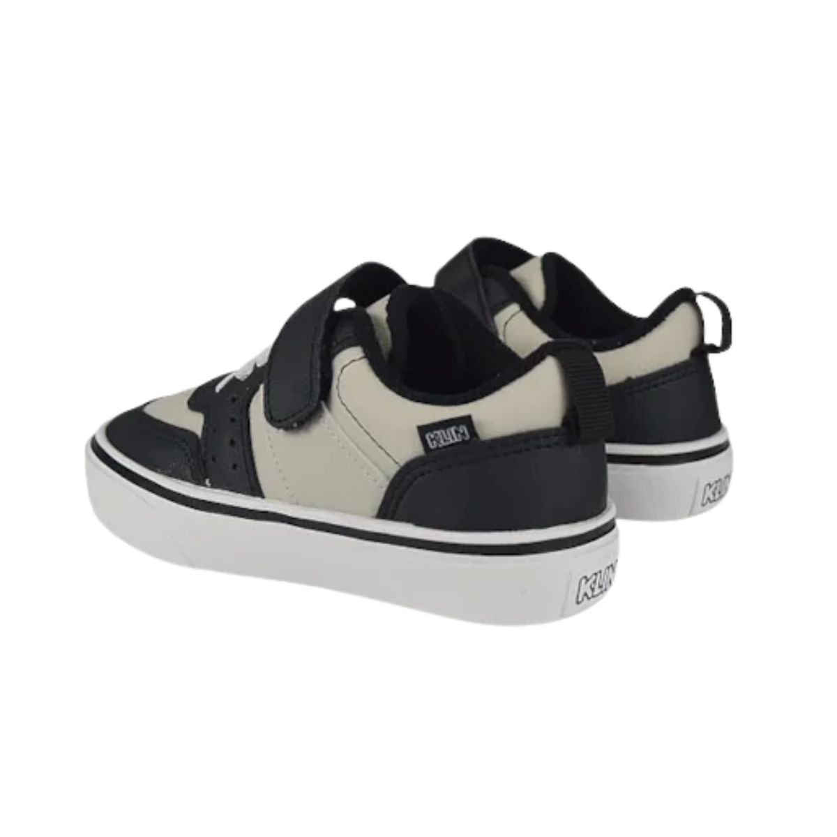 Tênis Casual Infantil Klin Freestyle Cinza E Preto Preto 5