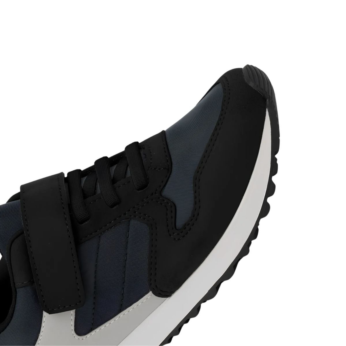 Tênis Running Infantil Klin Walk Kids Chumbo E Preto Grafite/Preto 3