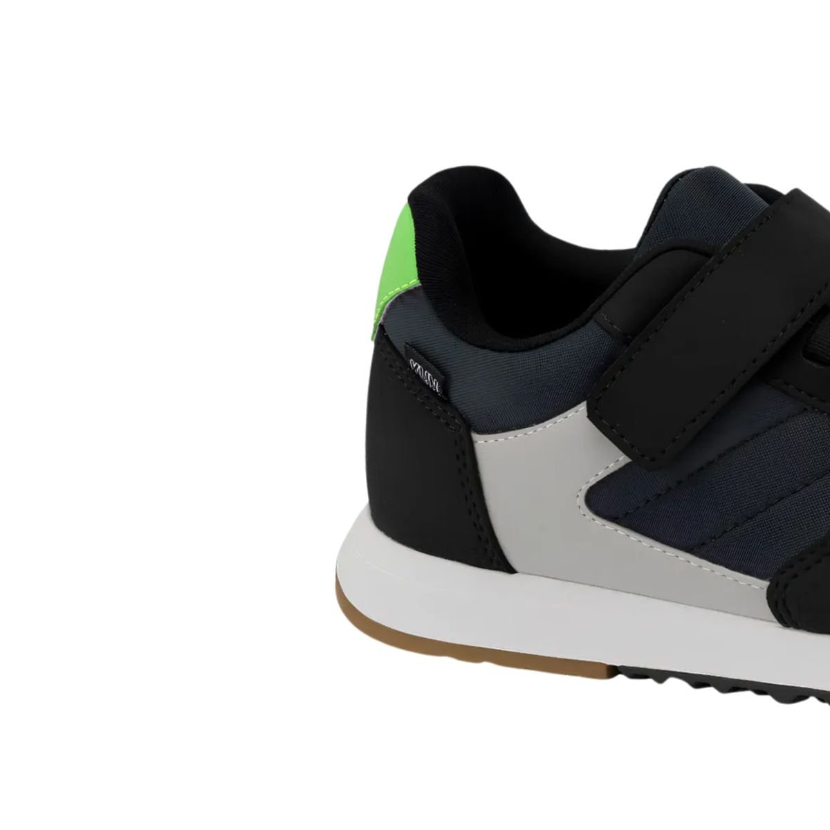 Tênis Running Infantil Klin Walk Kids Chumbo E Preto Grafite/Preto 7