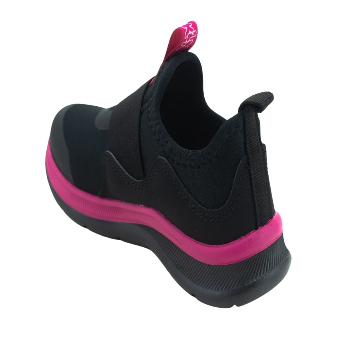 Tênis Running Infantil Klin Way Preto E Pink Preto/Pink 5