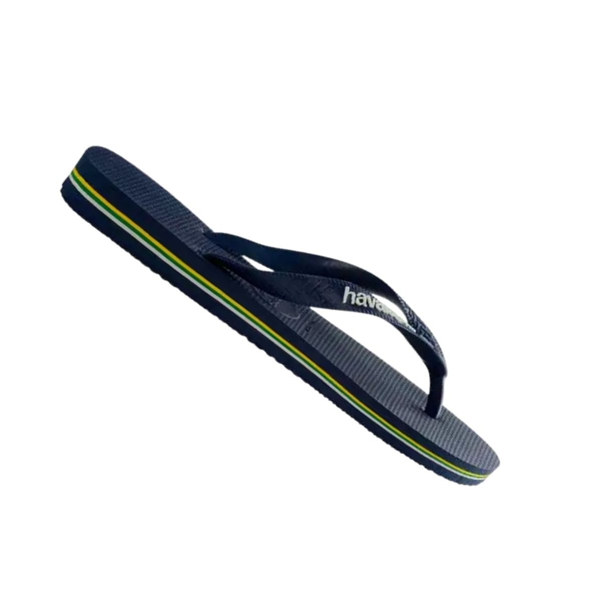 Chinelo Adulto Masculino Dedo Havaianas Brasil Logo Azul Azul Marinho 7