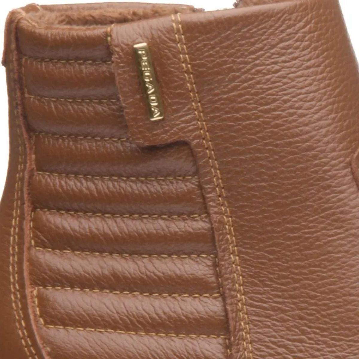 Bota Feminina Cano Baixo Diana Pegada Marrom Marrom 6