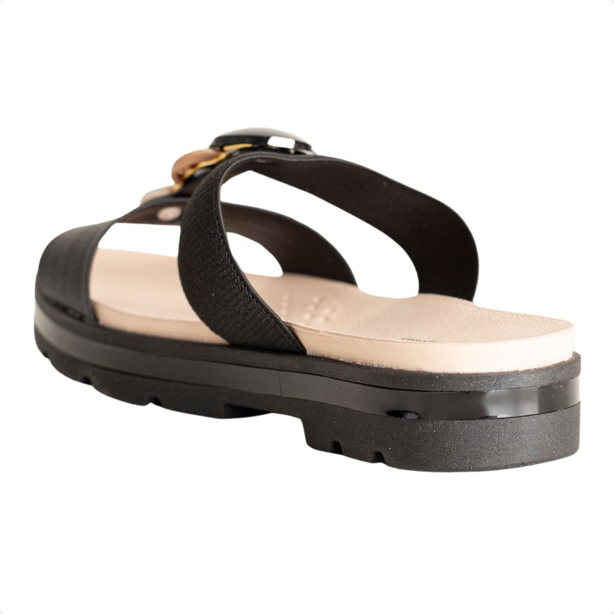 Tamanco Feminino Anabela Modare Preto 5