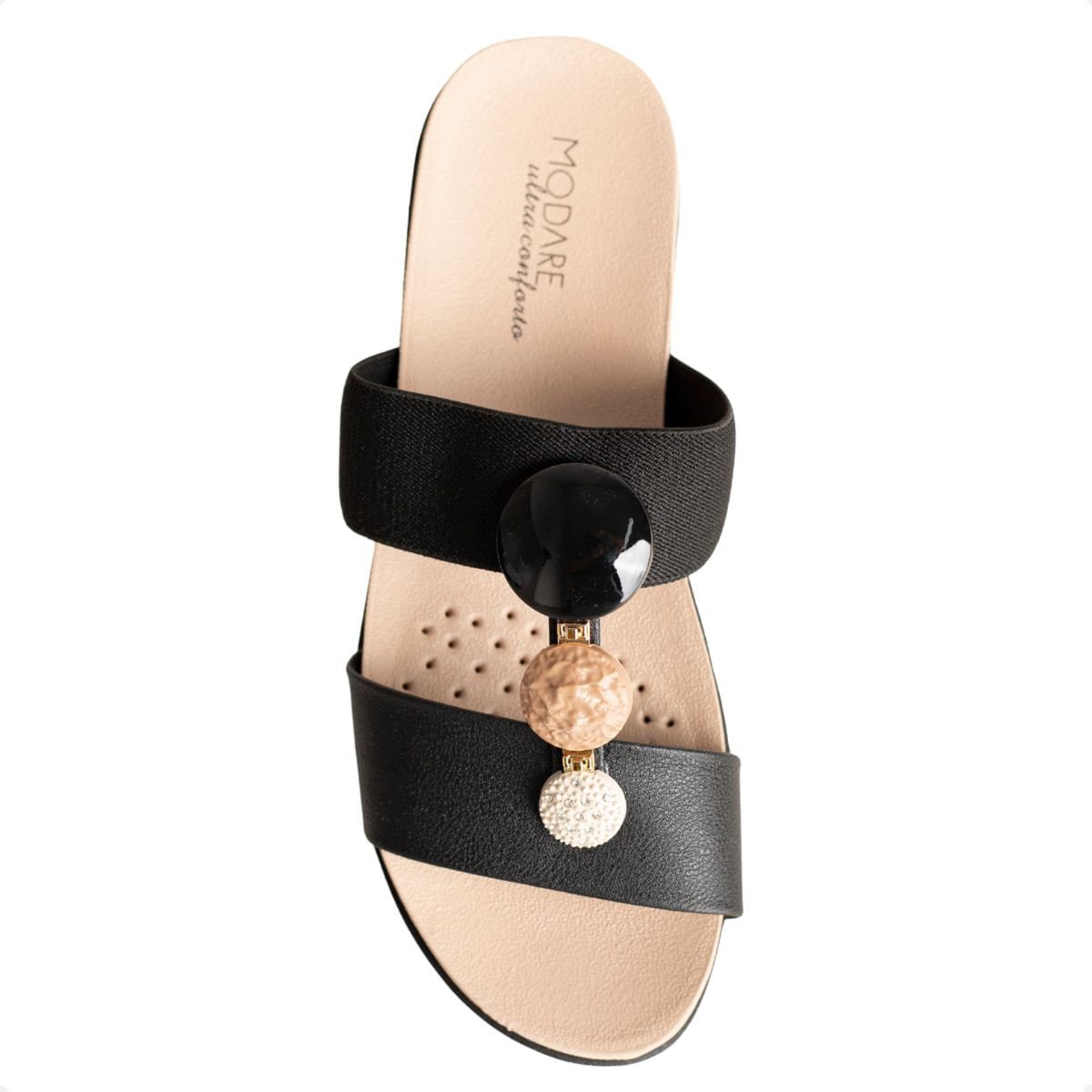 Tamanco Feminino Anabela Modare Preto 6