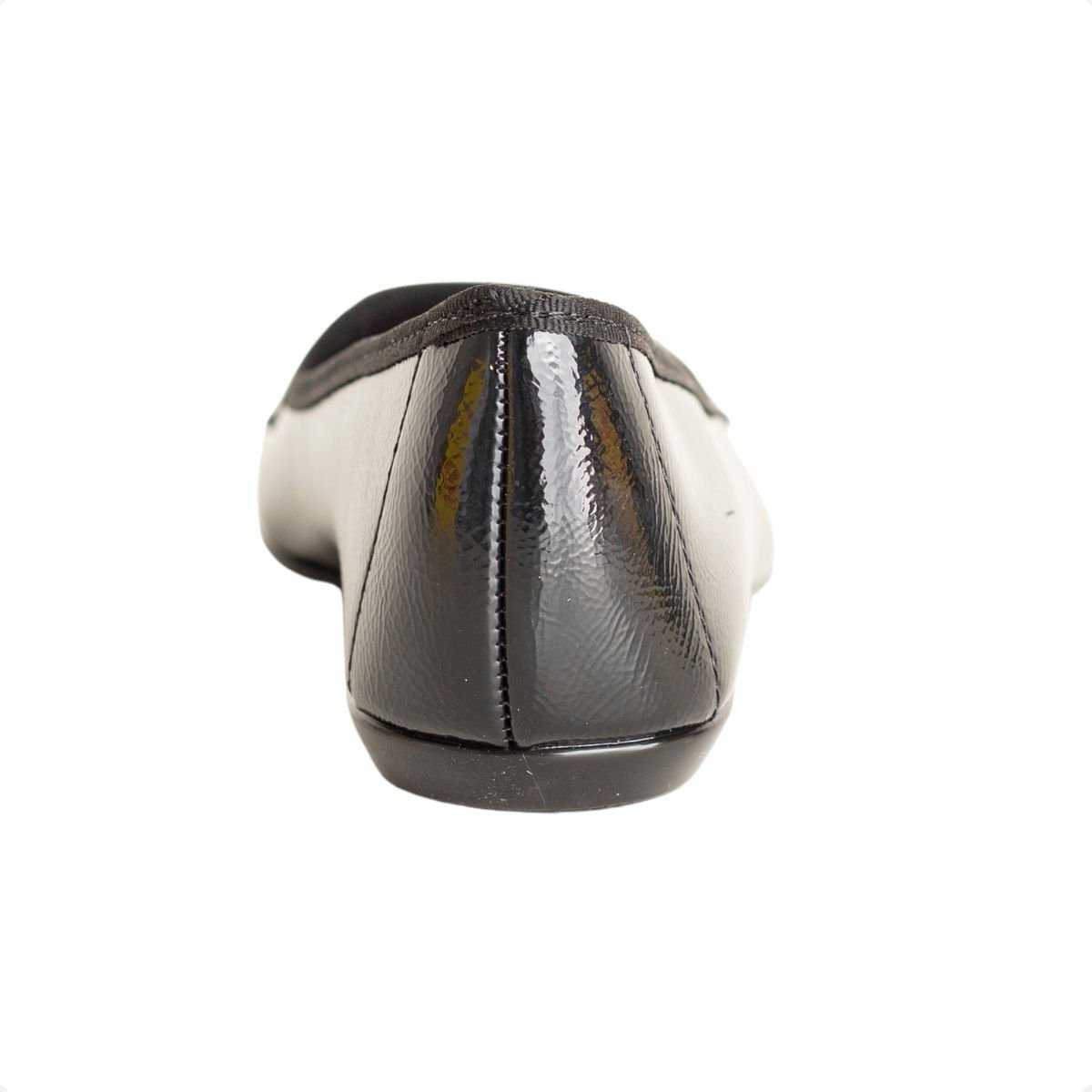 Sapatilha Feminino Bico Quadrado Moleca Preto 4