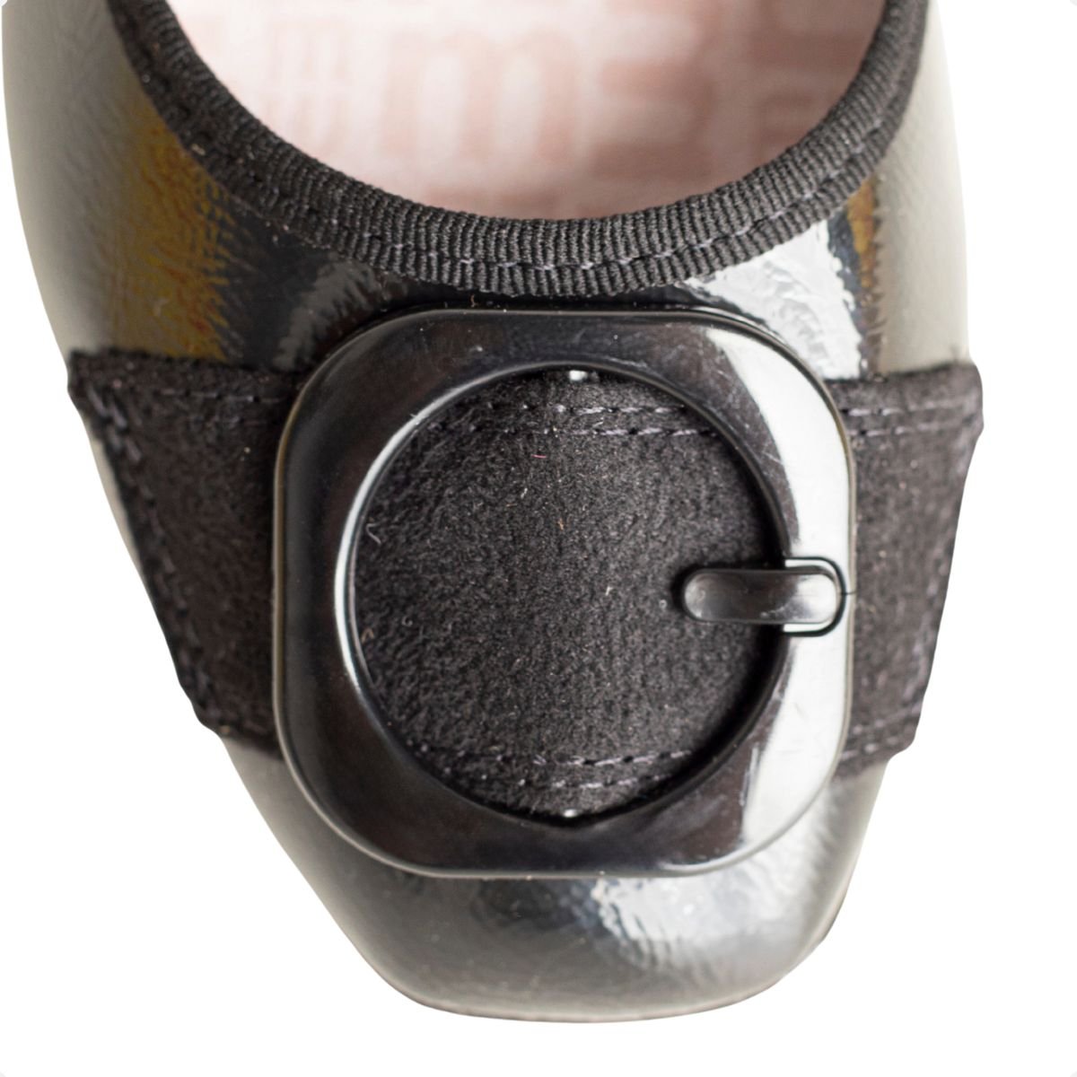 Sapatilha Feminino Bico Quadrado Moleca Preto 7