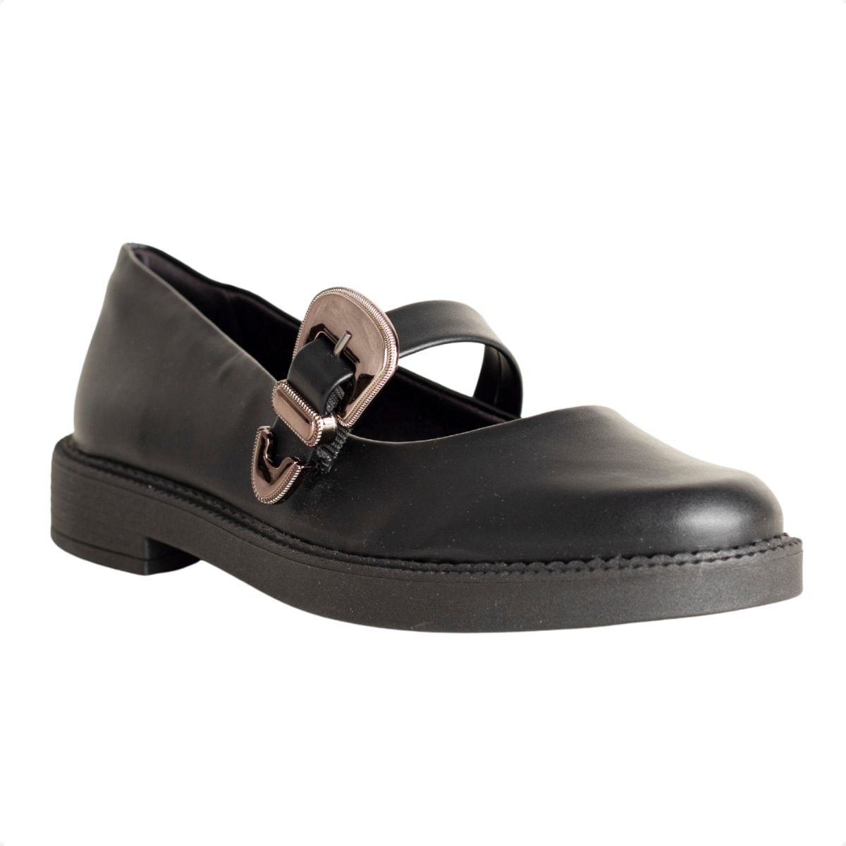 Sapato Feminino Mocassim Ramarim Preto 2